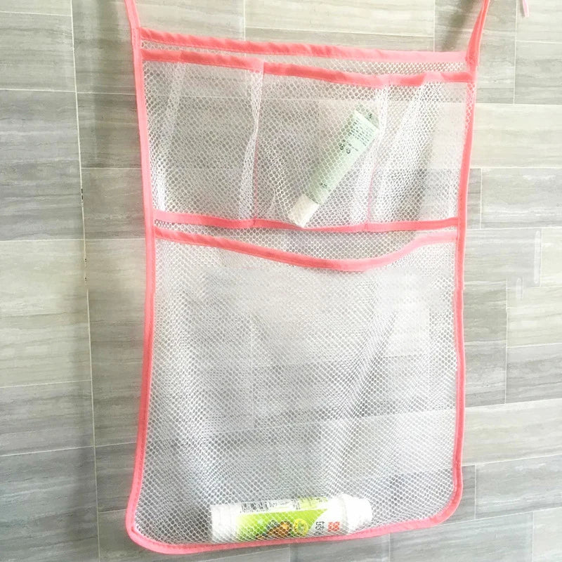 Organizador de Brinquedos c/ Ventosa | Bolsa de Rede
