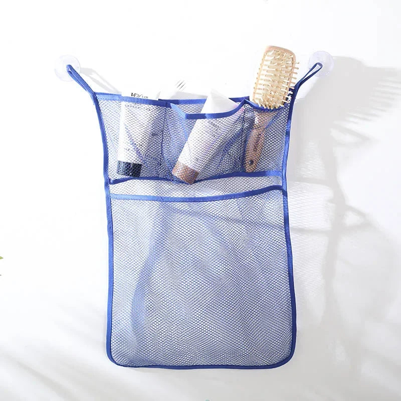 Organizador de Brinquedos c/ Ventosa | Bolsa de Rede