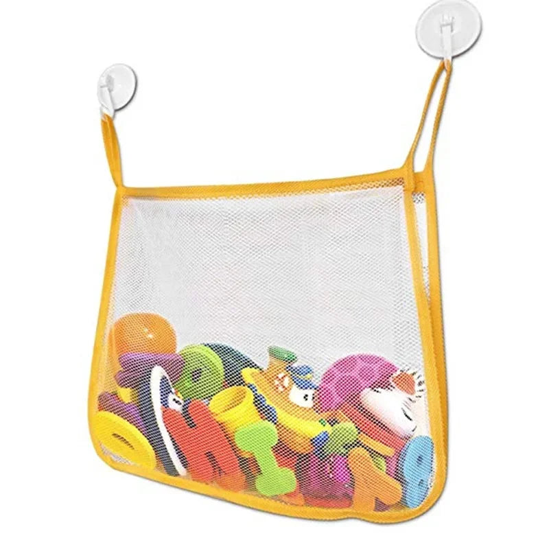 Organizador de Brinquedos c/ Ventosa | Bolsa de Rede